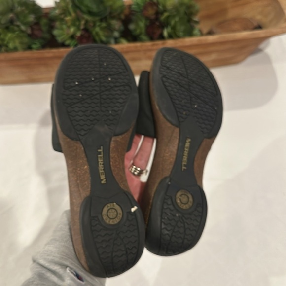 Merrell women’s Sundial Thong sandal‎ sandals slides black size 11 - Picture 7 of 7